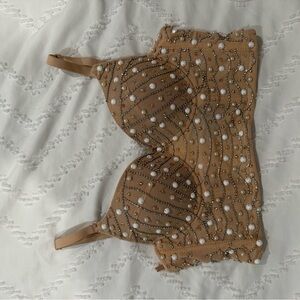 Windsor Tan Polka Dot Tank Top
